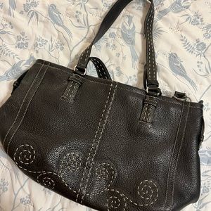 Black leather Brighton purse